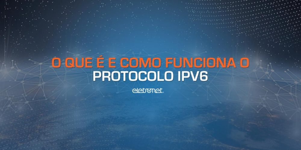 Imagem ilustrando a conexão de internet ipv6