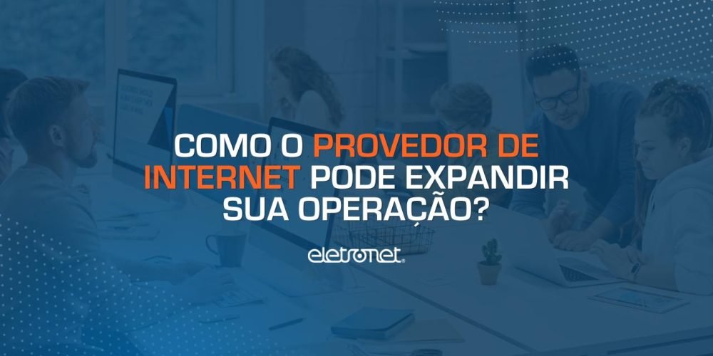 Uma imagem ilustrando a expansão de provedores de internet.