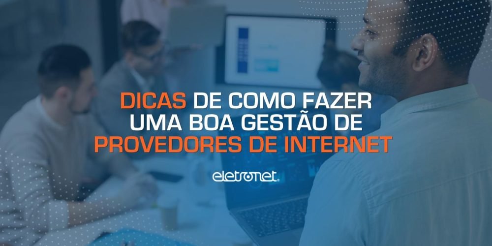 Uma imagem ilustrando a gestão de provedores de internet.