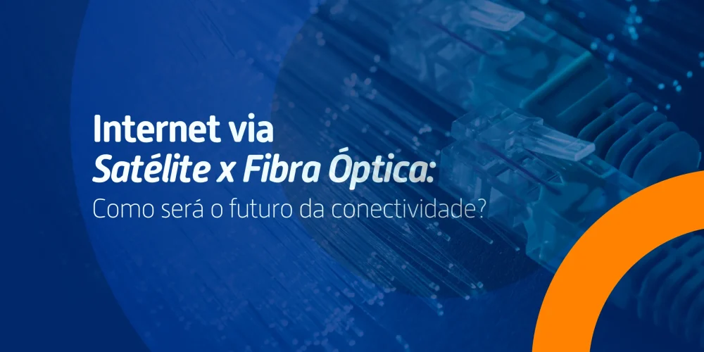 Descubra como funciona a internet via satélite e a fibra óptica e saiba como cada uma delas está moldando o futuro da internet.
